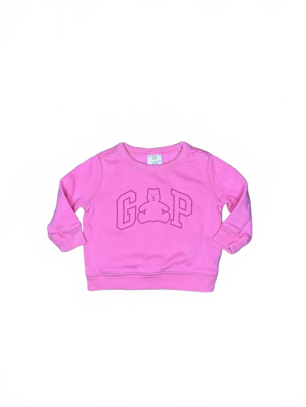 Baby GAP Pink Crewneck Sweatshirt 6-12 Months